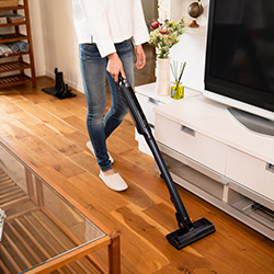 家中を気持ちよくお掃除できる、独自コンセプトのシステムクリーナー。