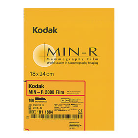 コダック マンモグラフィー用フィルム MIN-R 2000フィルム