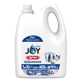  JOY W除菌 食器用洗剤 業務用 詰め替え4L